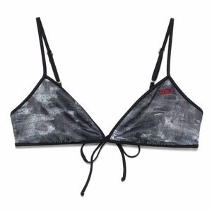 Diesel Cloudy-D-Pop Bikini Top Grey Size XS